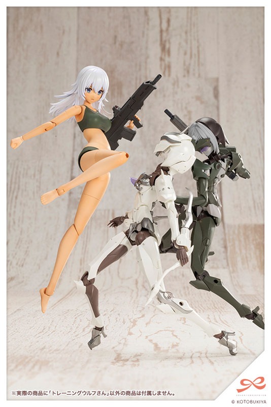 Sousai Shoujo Teien Plastic Model 1/10 Training Wolf By Kotobukiya