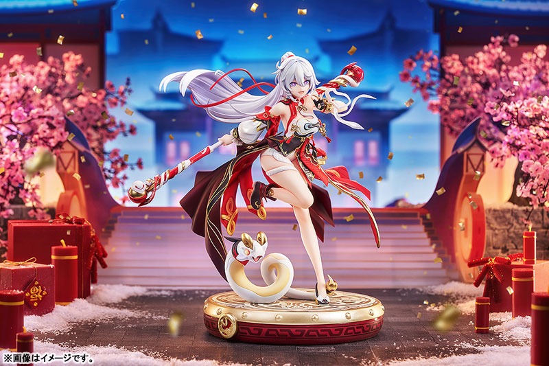 Scaled Figure 1/7 Kiana Kaslana - Battlesuit Ba-Dum! Fiery Wishing Star Ver. By Good Smile Company