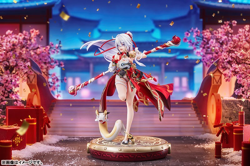 Scaled Figure 1/7 Kiana Kaslana - Battlesuit Ba-Dum! Fiery Wishing Star Ver. By Good Smile Company