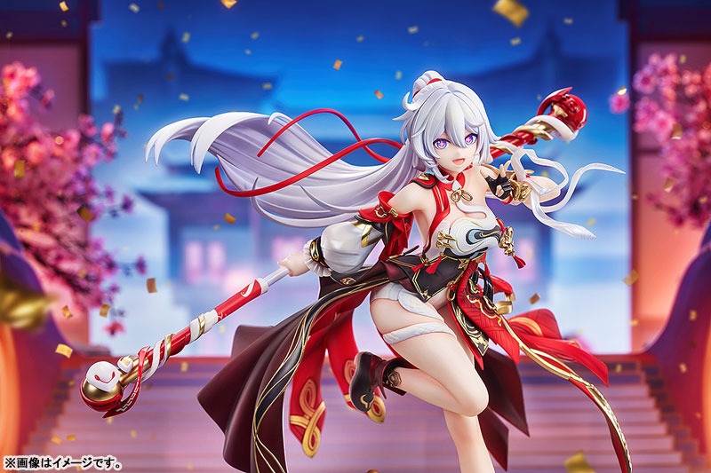 Scaled Figure 1/7 Kiana Kaslana - Battlesuit Ba-Dum! Fiery Wishing Star Ver. By Good Smile Company