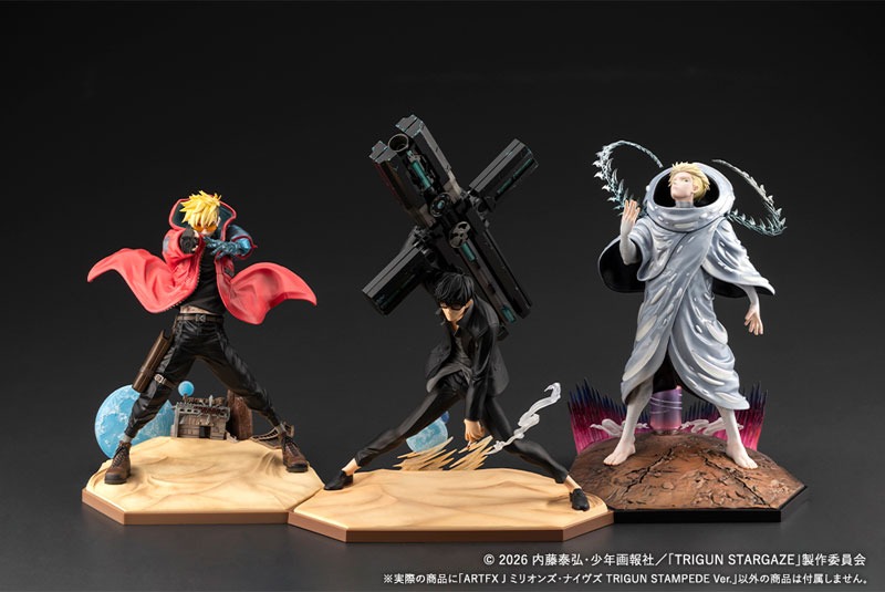 ARTFX J Scaled Figure 1/8 Millions Knives - Trigun Stampede By Kotobukiya