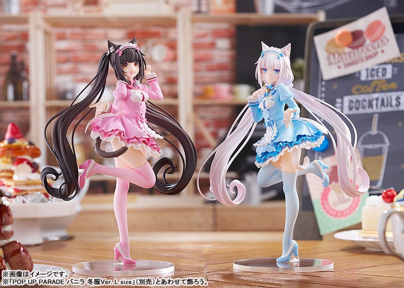 Pop Up Parade Figure L Size Chocola - Winter Clothes Ver. Nekopara Sekai Connect By Good Smile Company