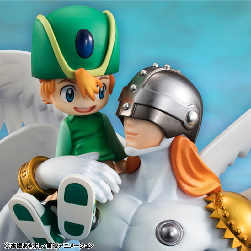 GEM G.E.M. Series Figure Angemon & Takeru Takaishi - Digimon Adventure (Re-Release) By MegaHouse