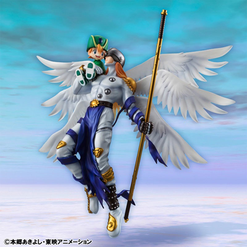 GEM G.E.M. Series Figure Angemon & Takeru Takaishi - Digimon Adventure (Re-Release) By MegaHouse