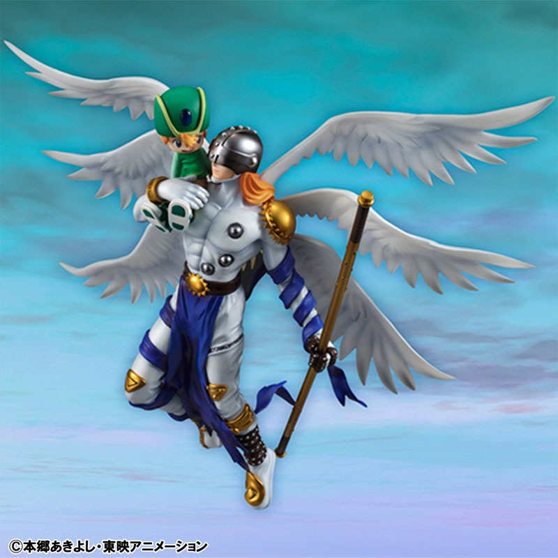 GEM G.E.M. Series Figure Angemon & Takeru Takaishi - Digimon Adventure (Re-Release) By MegaHouse