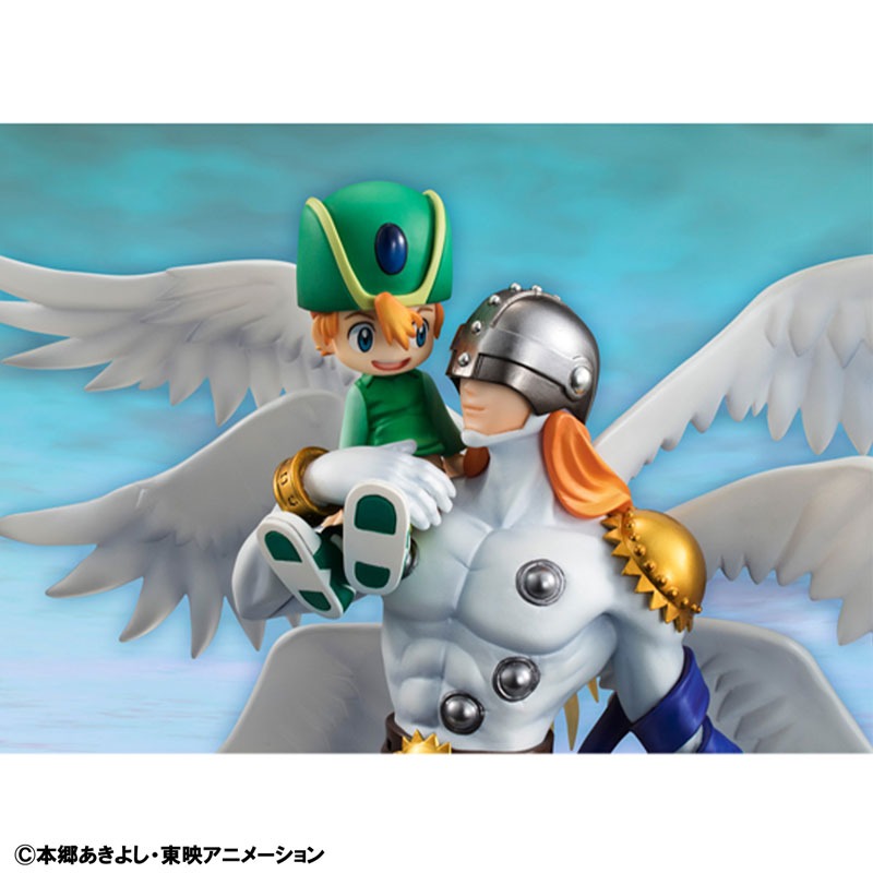 GEM G.E.M. Series Figure Angemon & Takeru Takaishi - Digimon Adventure (Re-Release) By MegaHouse