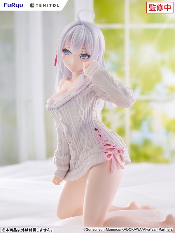 TENITOL BIG Figure Alya / Alisa Mikhailovna Kujou - Knitwear Ver. Tokidoki Bosotto Russia-go de Dereru Tonari no Alya-san By FuRyu