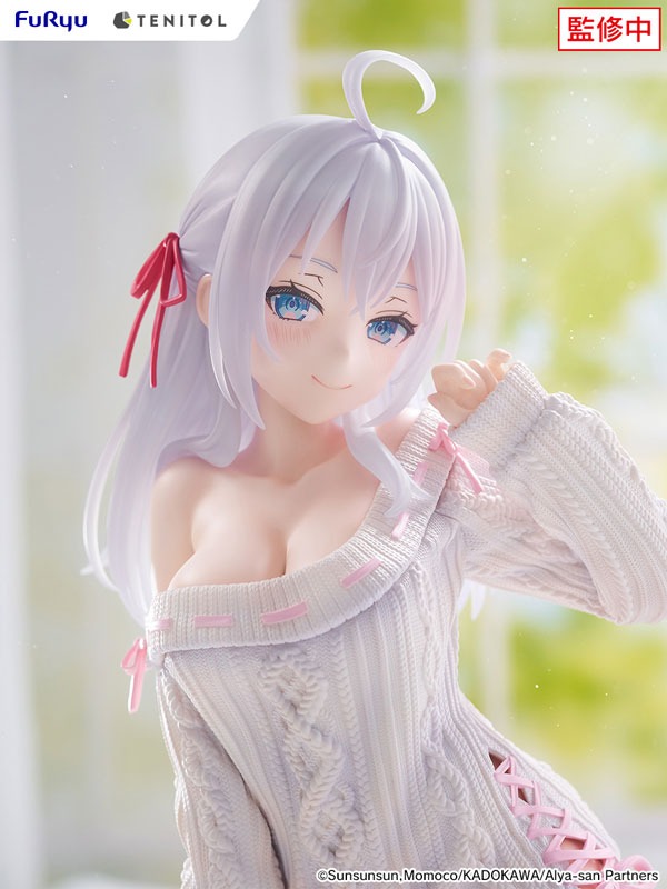 TENITOL BIG Figure Alya / Alisa Mikhailovna Kujou - Knitwear Ver. Tokidoki Bosotto Russia-go de Dereru Tonari no Alya-san By FuRyu