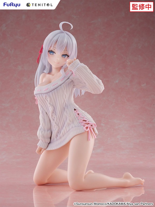 TENITOL BIG Figure Alya / Alisa Mikhailovna Kujou - Knitwear Ver. Tokidoki Bosotto Russia-go de Dereru Tonari no Alya-san By FuRyu