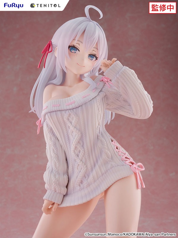 TENITOL BIG Figure Alya / Alisa Mikhailovna Kujou - Knitwear Ver. Tokidoki Bosotto Russia-go de Dereru Tonari no Alya-san By FuRyu