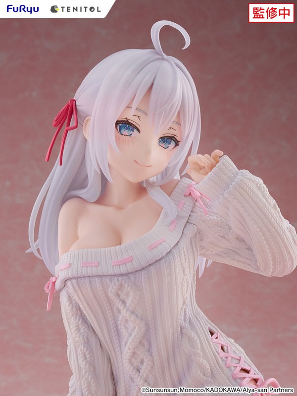 TENITOL BIG Figure Alya / Alisa Mikhailovna Kujou - Knitwear Ver. Tokidoki Bosotto Russia-go de Dereru Tonari no Alya-san By FuRyu