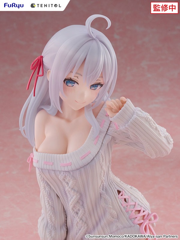 TENITOL BIG Figure Alya / Alisa Mikhailovna Kujou - Knitwear Ver. Tokidoki Bosotto Russia-go de Dereru Tonari no Alya-san By FuRyu