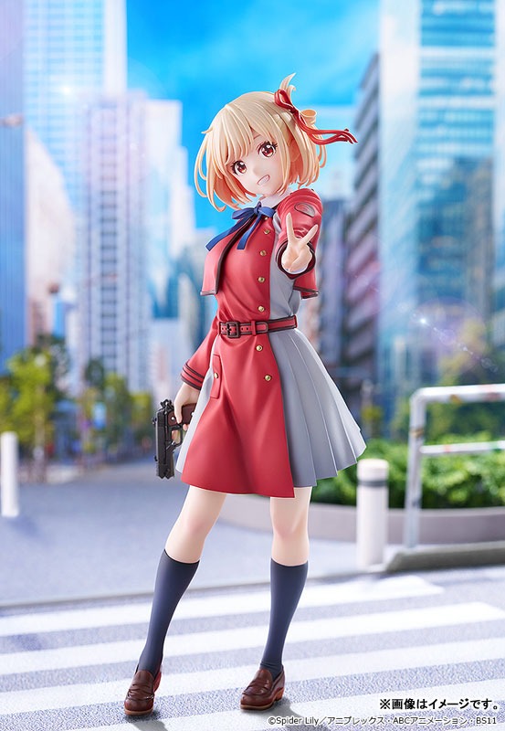 Scaled Figure 1/6 Nishikigi Chisato - Key Visual Ver. Lycoris Recoil By Good Smile Company