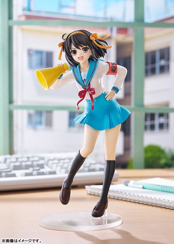 Pop Up Figure Figure L Size Suzumiya Haruhi - Suzumiya Haruhi no Yuutsu By Good Smile Company