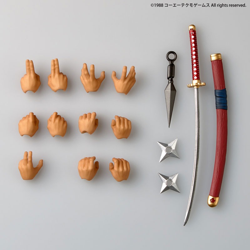 Revoltech Amazing Yamaguchi Action Figure Ryu Hayabusa - Ninja Ryuukenden By Kaiyodo