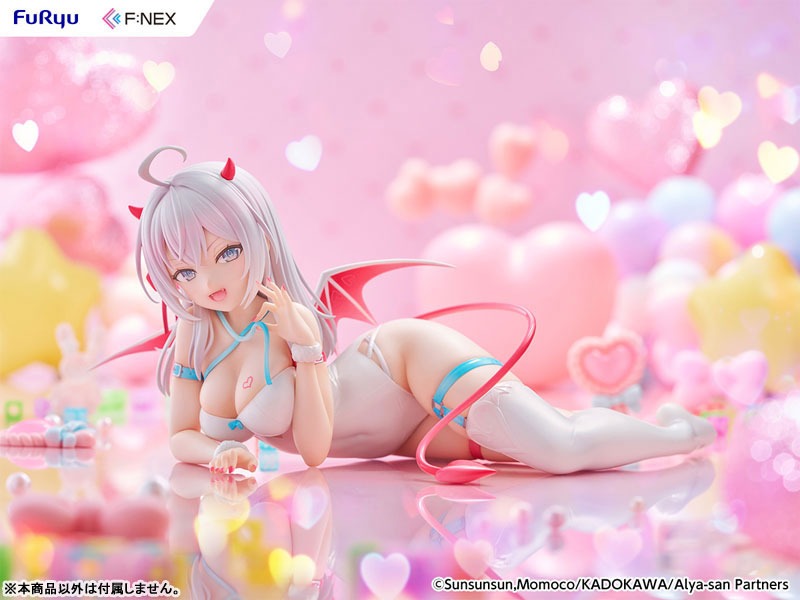 Scaled Figure 1/7 Alya / Alisa Mikhailovna Kujou - Succubus ver. Tokidoki Bosotto Russia-go de Dereru Tonari no Alya-san By F:NEX