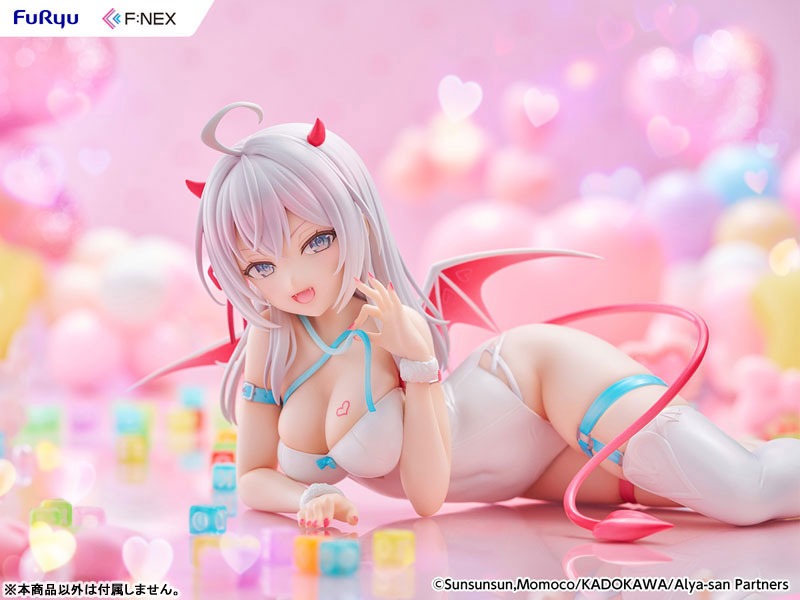 Scaled Figure 1/7 Alya / Alisa Mikhailovna Kujou - Succubus ver. Tokidoki Bosotto Russia-go de Dereru Tonari no Alya-san By F:NEX