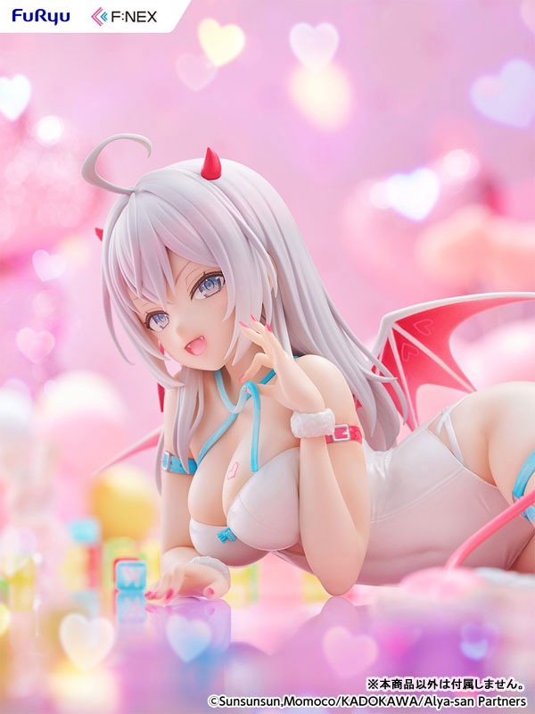 Scaled Figure 1/7 Alya / Alisa Mikhailovna Kujou - Succubus ver. Tokidoki Bosotto Russia-go de Dereru Tonari no Alya-san By F:NEX