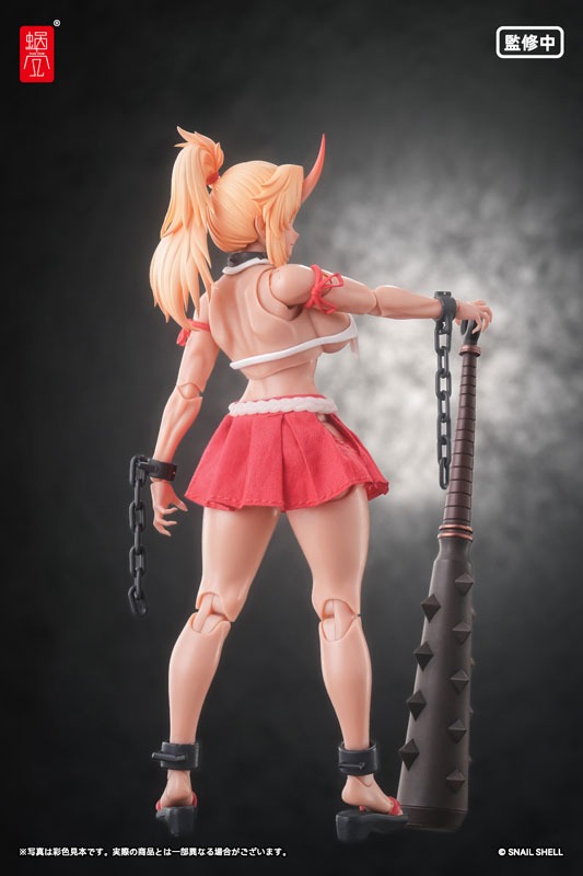 Action Figure 1/12 RPGEX-08 Second Daughter Momiji - Oni Shrine Maiden By Snail Shell Studio