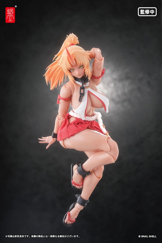 Action Figure 1/12 RPGEX-08 Second Daughter Momiji - Oni Shrine Maiden By Snail Shell Studio