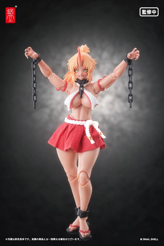Action Figure 1/12 RPGEX-08 Second Daughter Momiji - Oni Shrine Maiden By Snail Shell Studio