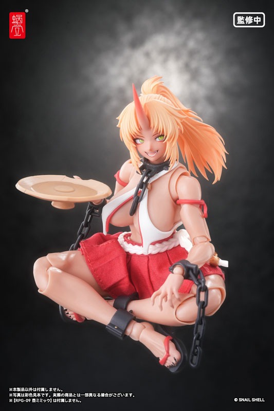 Action Figure 1/12 RPGEX-08 Second Daughter Momiji - Oni Shrine Maiden By Snail Shell Studio