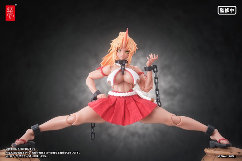 Action Figure 1/12 RPGEX-08 Second Daughter Momiji - Oni Shrine Maiden By Snail Shell Studio