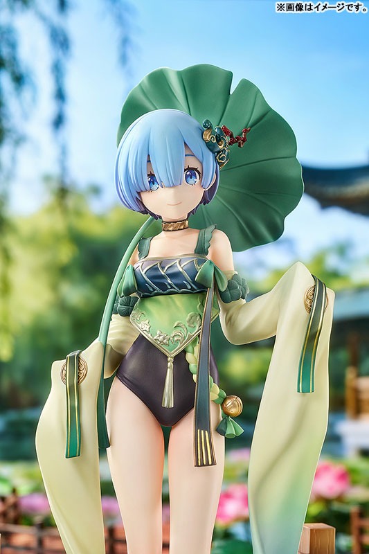 Scaled Figure 1/7 Rem - Breather in the Garden Ver. Re:Zero Kara Hajimaru Isekai Seikatsu By Good Smile Arts Shanghai