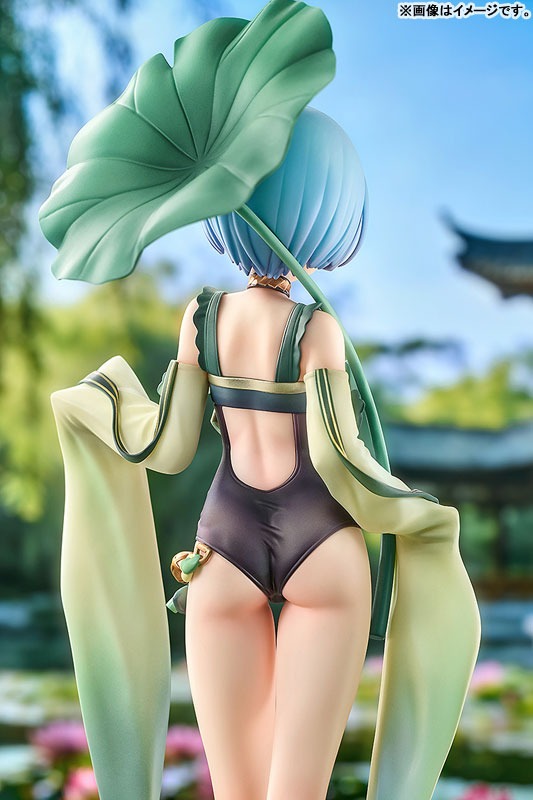 Scaled Figure 1/7 Rem - Breather in the Garden Ver. Re:Zero Kara Hajimaru Isekai Seikatsu By Good Smile Arts Shanghai