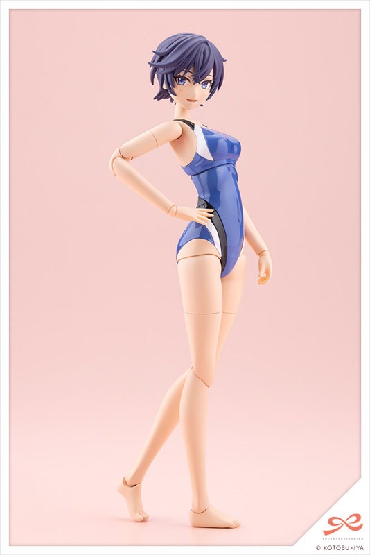 Sousai Shoujo Teien 1/10 Plastic Model Rui Saotome - Touou High School Competitive Swimsuit Ver. By Kotobukiya