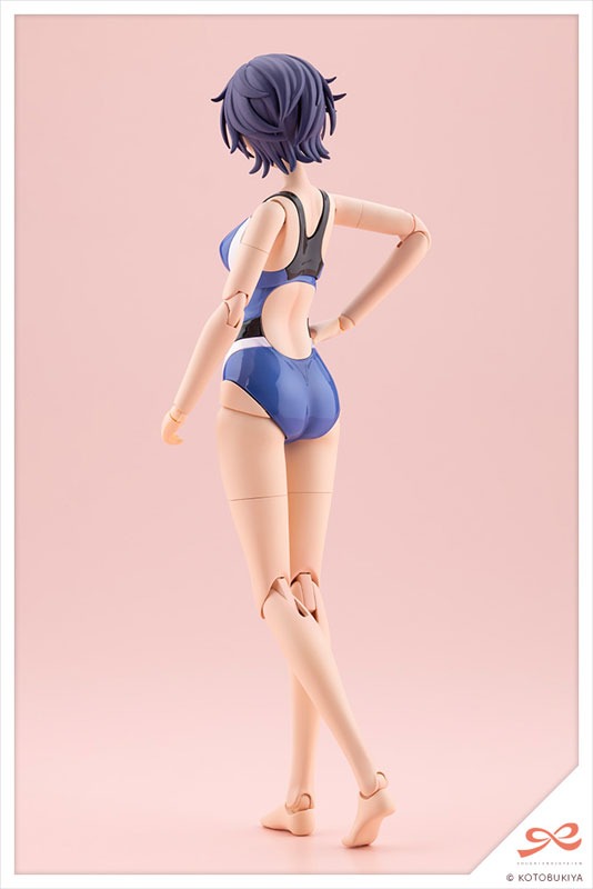 Sousai Shoujo Teien 1/10 Plastic Model Rui Saotome - Touou High School Competitive Swimsuit Ver. By Kotobukiya