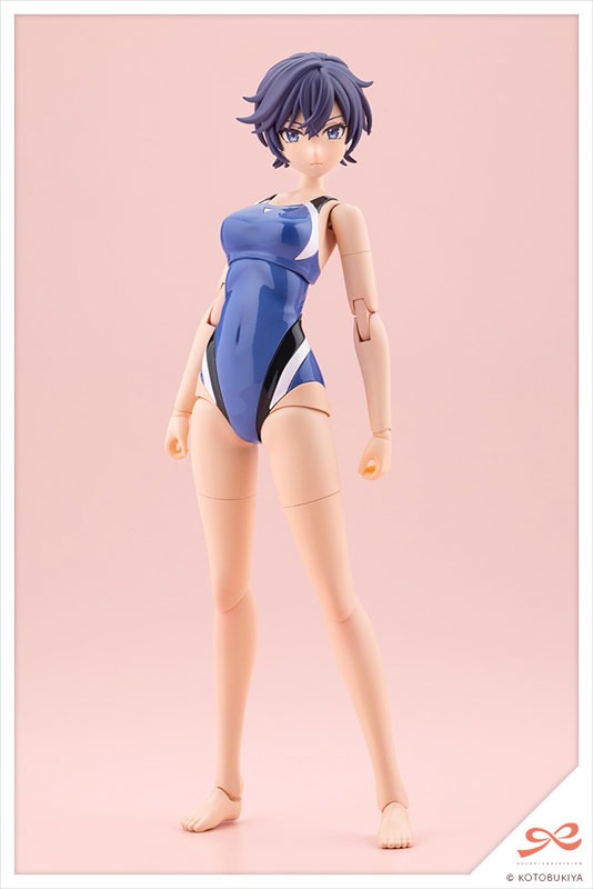 Sousai Shoujo Teien 1/10 Plastic Model Rui Saotome - Touou High School Competitive Swimsuit Ver. By Kotobukiya