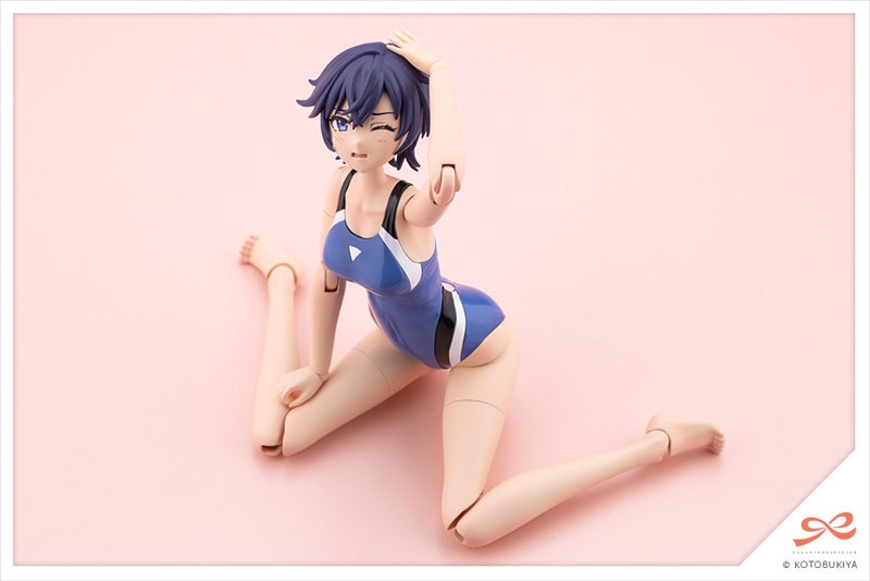 Sousai Shoujo Teien 1/10 Plastic Model Rui Saotome - Touou High School Competitive Swimsuit Ver. By Kotobukiya