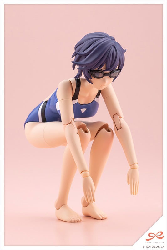 Sousai Shoujo Teien 1/10 Plastic Model Rui Saotome - Touou High School Competitive Swimsuit Ver. By Kotobukiya