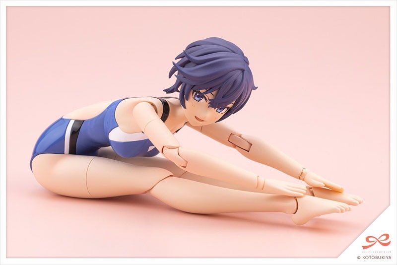 Sousai Shoujo Teien 1/10 Plastic Model Rui Saotome - Touou High School Competitive Swimsuit Ver. By Kotobukiya