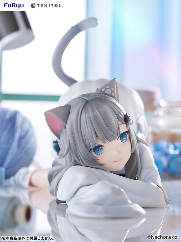 TENITOL BIG Noodle Stopper Figure Nachoneko - Natsuki Nachoneko Channel By FuRyu