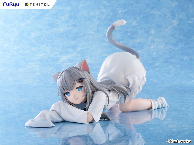 TENITOL BIG Noodle Stopper Figure Nachoneko - Natsuki Nachoneko Channel By FuRyu