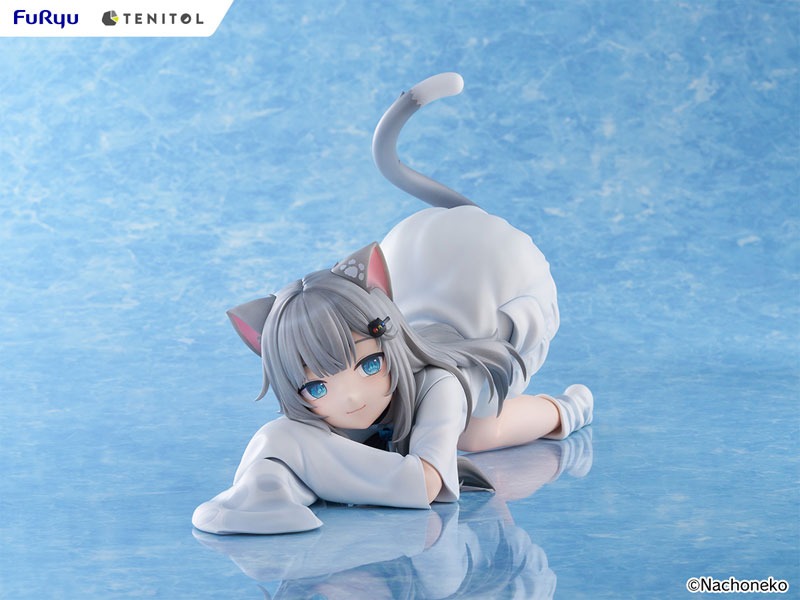 TENITOL BIG Noodle Stopper Figure Nachoneko - Natsuki Nachoneko Channel By FuRyu