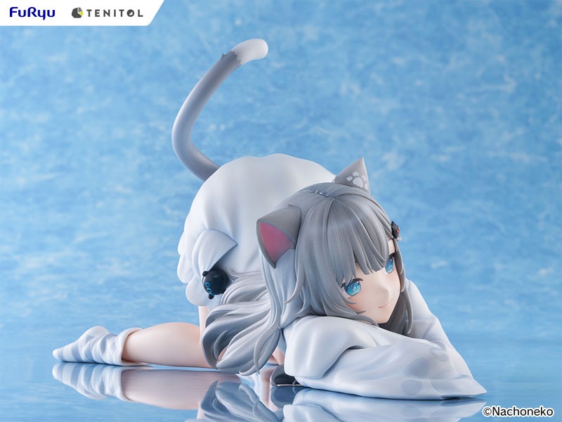 TENITOL BIG Noodle Stopper Figure Nachoneko - Natsuki Nachoneko Channel By FuRyu
