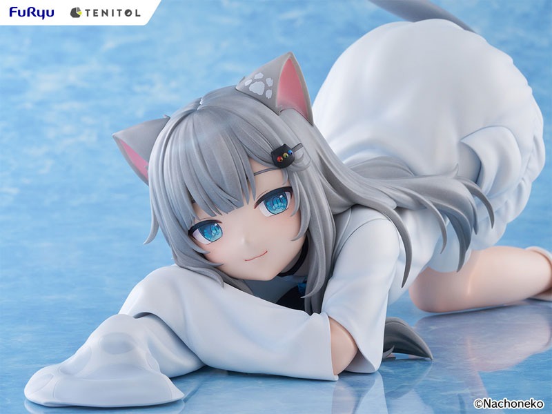 TENITOL BIG Noodle Stopper Figure Nachoneko - Natsuki Nachoneko Channel By FuRyu