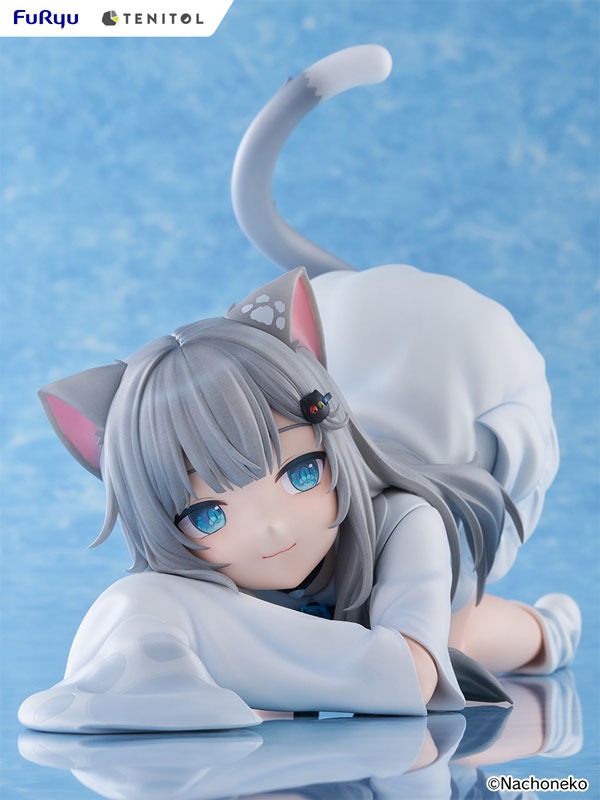 TENITOL BIG Noodle Stopper Figure Nachoneko - Natsuki Nachoneko Channel By FuRyu
