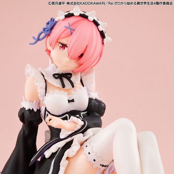Melty Princess Figure Palm Size Ram - Re:Zero Kara Hajimeru Isekai Seikatsu By MegaHouse