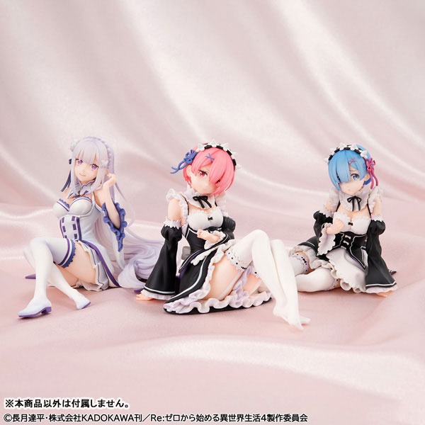 Melty Princess Figure Palm Size Ram - Re:Zero Kara Hajimeru Isekai Seikatsu By MegaHouse