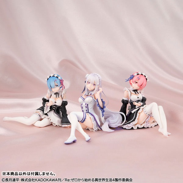 Melty Princess Figure Palm Size Ram - Re:Zero Kara Hajimeru Isekai Seikatsu By MegaHouse