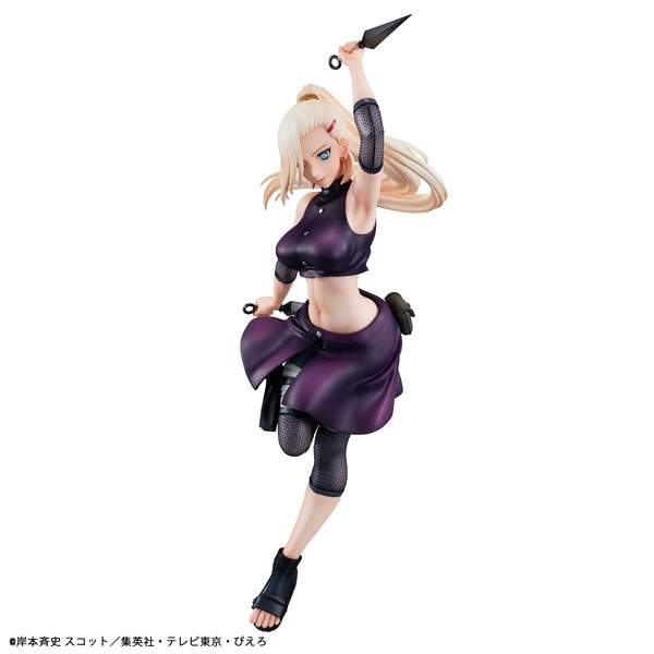 Naruto Gals Figure Yamanaka Ino - Naruto Shippuden (Re-Release) By MegaHouse