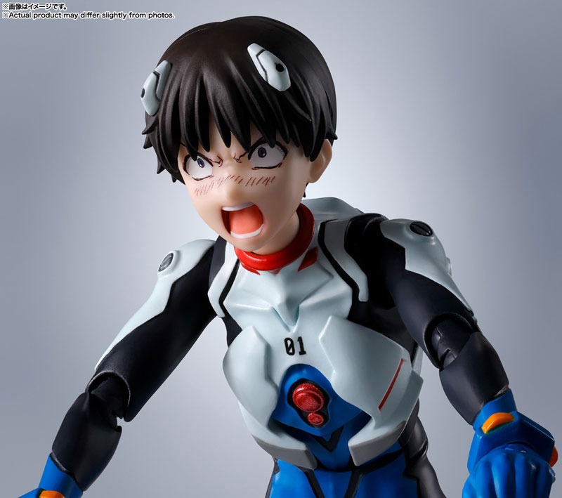 SHF S.H.Figuarts Shinji Ikari - Evangelion By Bandai Spirits