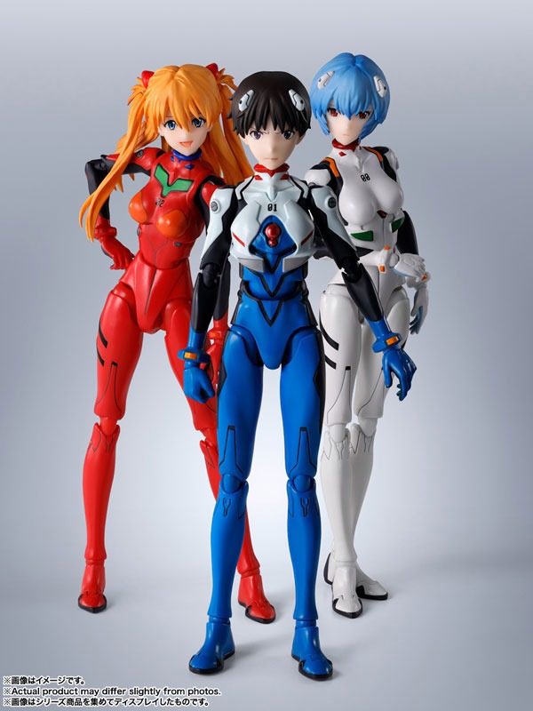 SHF S.H.Figuarts Shinji Ikari - Evangelion By Bandai Spirits
