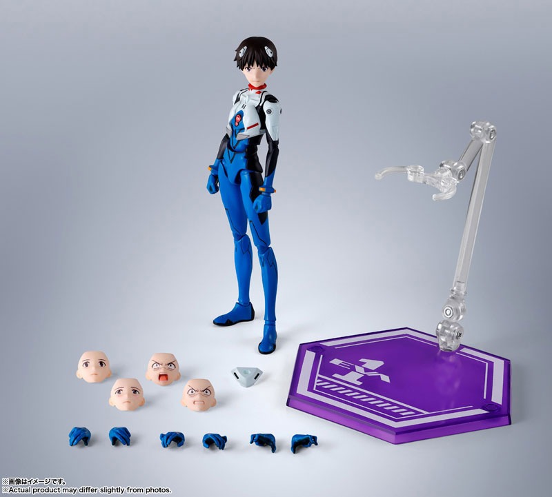 SHF S.H.Figuarts Shinji Ikari - Evangelion By Bandai Spirits