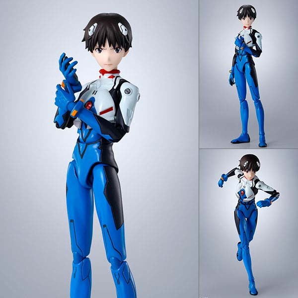 SHF S.H.Figuarts Shinji Ikari - Evangelion By Bandai Spirits