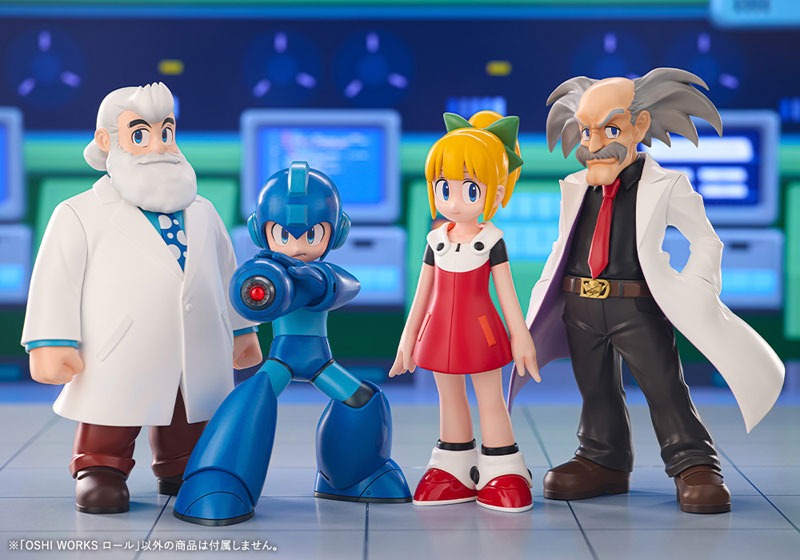 OSHI WORKS Figure Roll - Mega Man By Kotobukiya